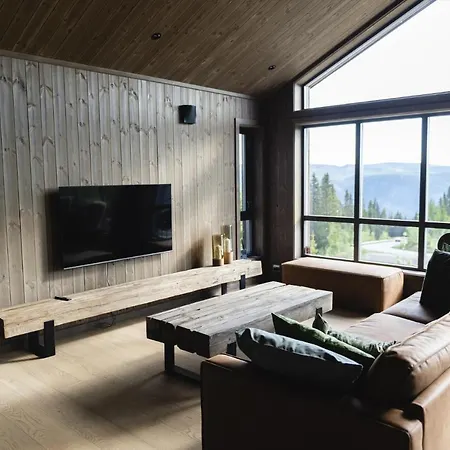 Moderne Med Badstue - Ski-in&ski-out Aurdal