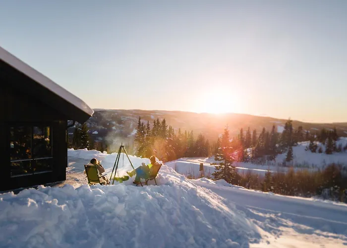 Moderne Ski-in & Ski-out I Valdres, Norge - Alt Inkludert For Ditt Fjelleventyr Вилла Aurdal